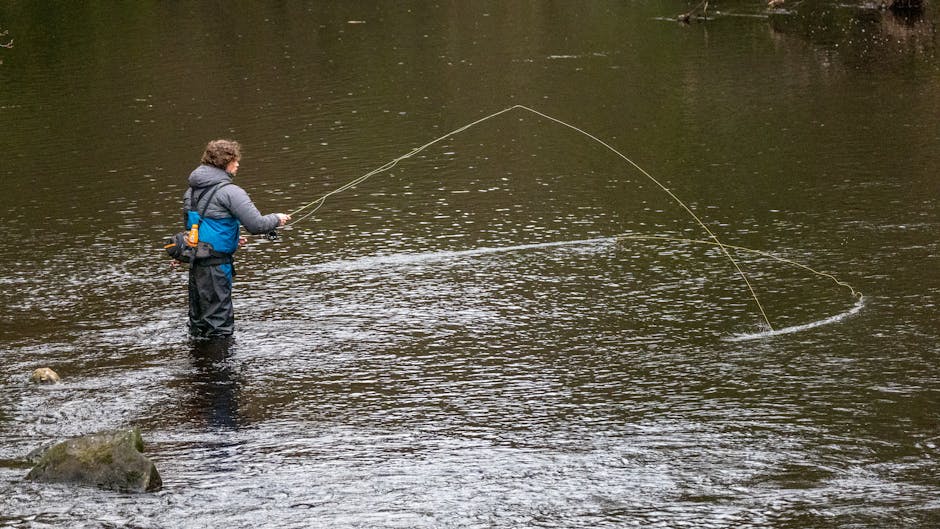 Fishing at a river mouth on Lake Taupo