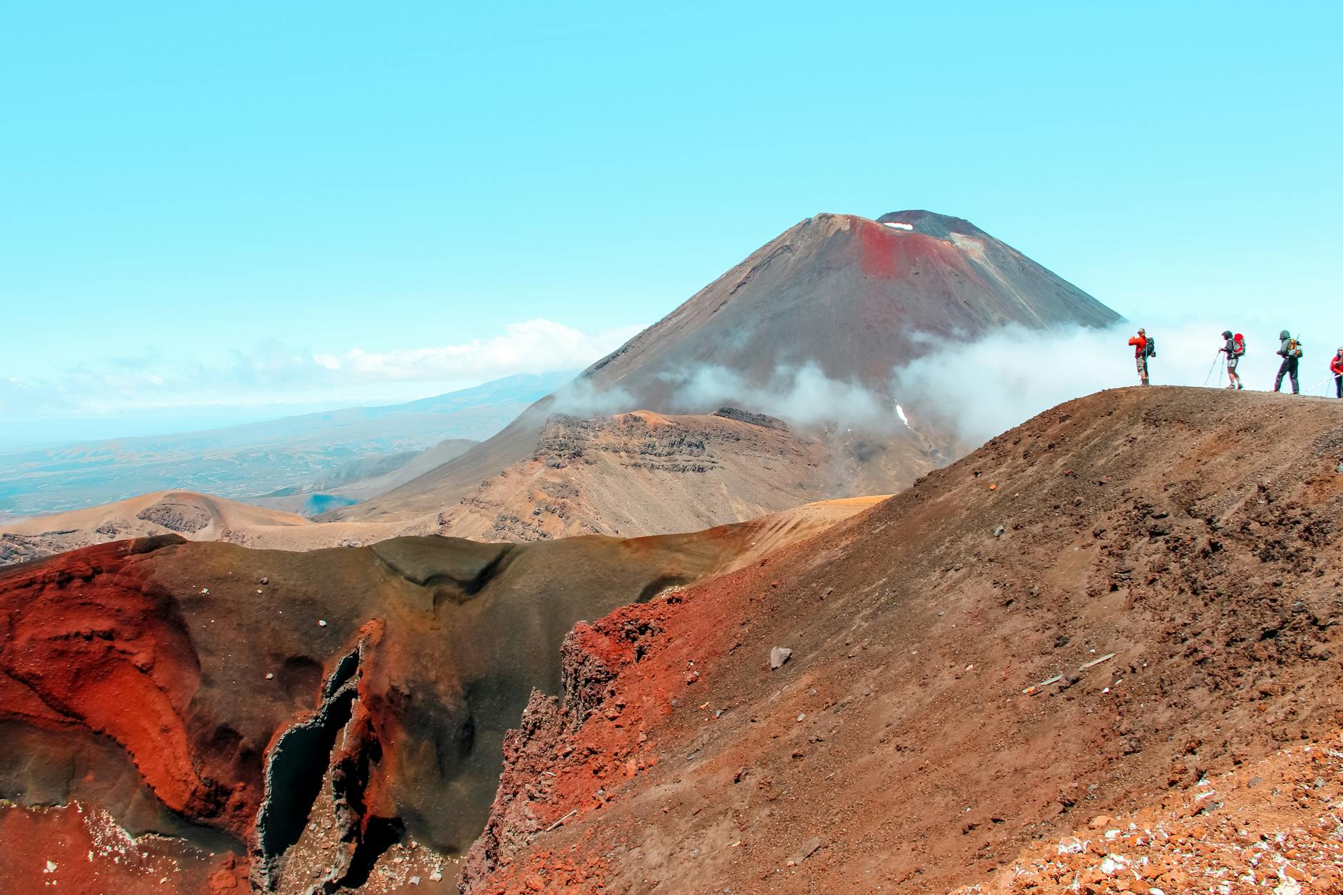 Tongariro National Park volcanic landscape visible on a day trip from Taupo