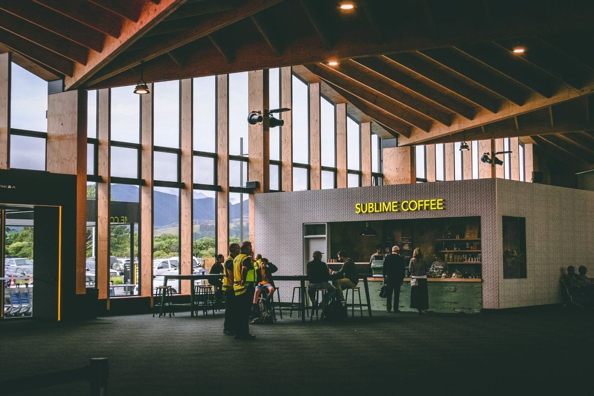 A Taupo cafe stop on a 3-day itinerary